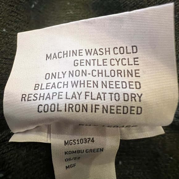 Like new HAWKER RYE Kombu Green Crewneck Sweatshirt Size XL - Picture 8 of 8